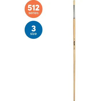 Umělecký štětec Štětec kulatý MILAN č. 3 - 512