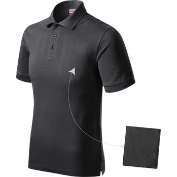 Pánská košile Resist Heavy Polo polokošile pánská ebony gray 3XL