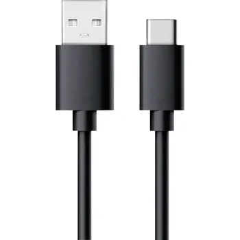 Mobilní telefon RealPower USB kabel USB 2.0 USB-A zástrčka, USB-C ® zástrčka 0.60 m černá 255650