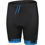 ETAPE dětské kalhoty JUNIOR 2.0 s vložkou, černá/modrá 152/158