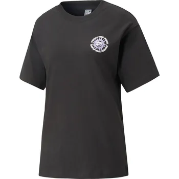 Dámské tričko Dámské Tričko s krátkým rukávem PUMA DOWNTOWN RELAXED GRAPHIC TEE 53836201 – Černá S