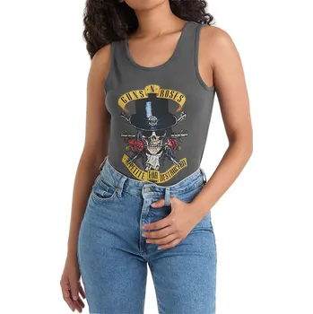 tílko dámské Guns N' Roses - TOPHAT SKULL - AMPLIFIED - ZAV853H32 - L