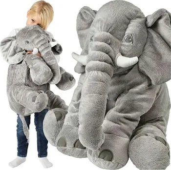 plyšák GOTEL B48L PLYŠOVÝ SLON POLŠTÁŘ PLYŠOVÁ HRAČKA