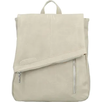 Kabelka Trendy dámský koženkový kabelko-batůžek Alphonse, krémový