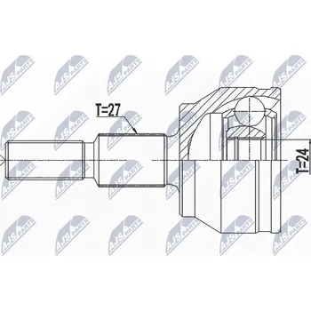 Sada kloubů, hnací hřídel NTY NPZ-FR-057
