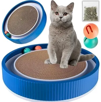 GOTEL ZW3A Kartonové škrabadlo pro kočky ve tvaru rulety