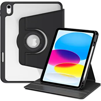 Příslušenství pro tablet VSECHNONAMOBIL 106927 Krystalový FLEXI 2v1 Sklápěcí obal pro Apple iPad (A16) 2025 / iPad 2022 černý