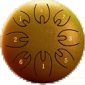 Steel Tongue Drum FZone STD-6I8N Gold