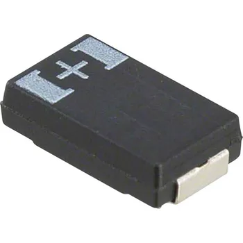 Kondenzátor Panasonic 6TPF220M5L Tantalový kondenzátor SMD 220 µF 6.3 V 20 % (d x š x v) 7.30 x 4.30 x 3 mm 1 ks