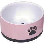 Nobby keramická miska PAW s protiskluzem růžová 17 x 8,0 cm/1,1 l