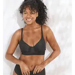 Plavková vyztužená podprsenka Calayo, s kosticemi černá 80E