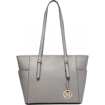 Miss Lulu taška s nastavitelnou rukojetí - šedá