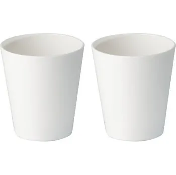 Kempingové nádobí Sada sklenic Gimex 250 ml, 2 ks barva bílá