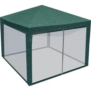 Zahradní altán GOTEL PA3P STĚNY PRO PAVILON 3X3 SÍŤ PROTI KOMÁMU - SET