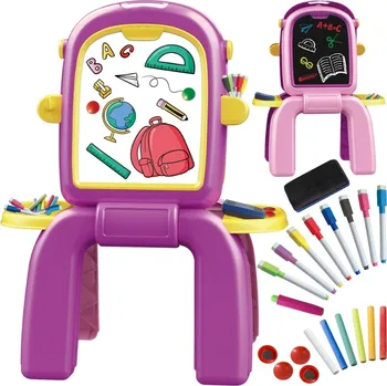 Kancelářský nábytek Woopie Tabule 2v1 Oboustranná malířská tabule