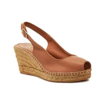 Dámské baleríny Espadrilky Toni Pons Croacia Hnědá 38