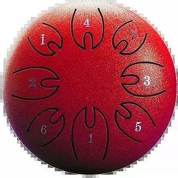 Steel Tongue Drum FZone STD-6I8N Red