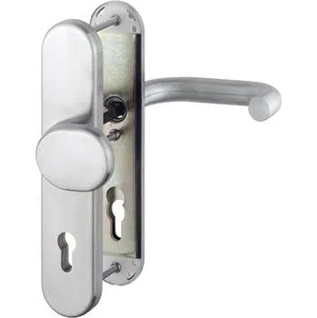 Bezpečnostní sada PARIS, klika-koule, PZ 88 mm, bez zakrytí vložky, 42-47, nerez