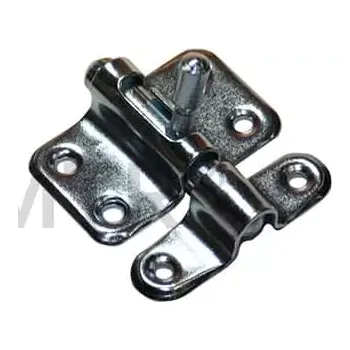 Tesařské kování Zástrč skříňová 35 mm, bílý zinek