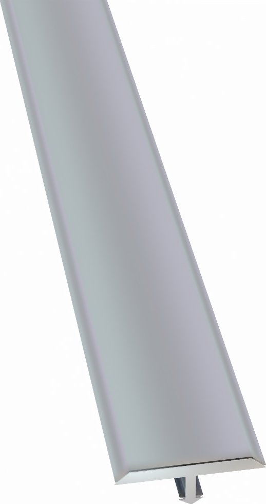 BUKOMA Přechodová lišta T profil, 15x5 mm Barva a délka: Elox champagne/titan, 2,7 m