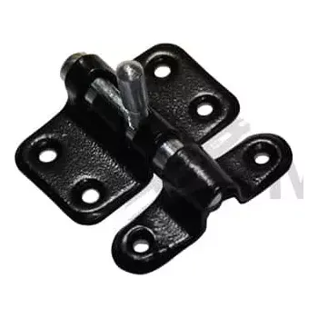 Tesařské kování Zástrč skříňová 25 mm, černý lak