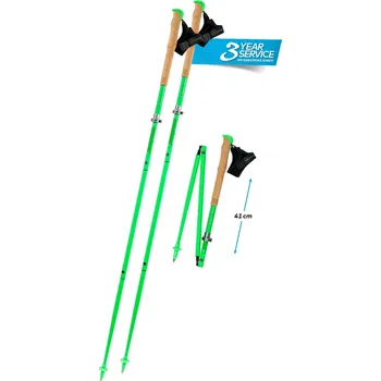 Trekingová hůl Trekové hole Komperdell Carbon Cloud FXP Vario Team Green