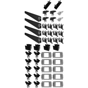 držák na solární panel Regulus Montážní sada pro uchycení fotovoltaických panelů, černá