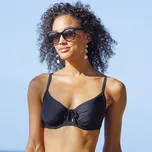 Plavková vyztužená podprsenka s kosticemi Solaro černá 80D