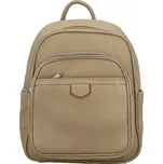Trendy dámský koženkový kabelko-batoh Anizia, khaki