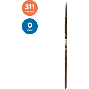 Umělecký štětec Štětec kulatý MILAN č. 0 - 311