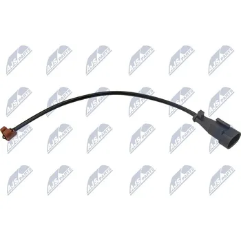 Brzdová destička Výstražný kontakt, opotřebení obložení NTY HCZ-VC-003