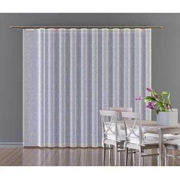 Záclona v metráži Olga s olůvkem š.170-zbytek 1,4m - řasící stuha 2,5cm Olga 170