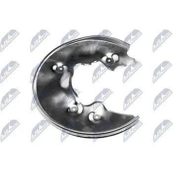 Brzdový kotouč Ochranný plech proti rozstřikování, brzdový kotouč NTY HTO-AU-008