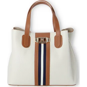 Kabelka kůže 168 Itálie barva: béžová