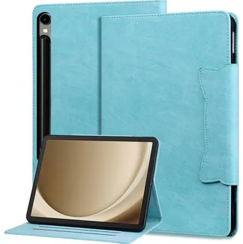 Pouzdro na tablet VSECHNONAMOBIL 106852 KITTY Zaklápěcí pouzdro pro Samsung Galaxy Tab S10 FE+ světle modré