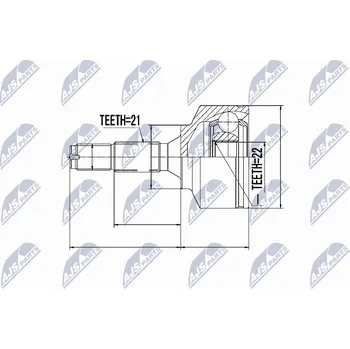 Sada kloubů, hnací hřídel NTY NPZ-CT-011