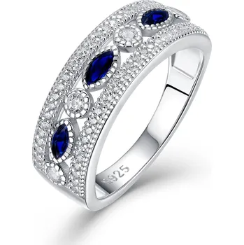 Prsten Olivie Stříbrný prsten MODRÉ TAJEMSTVÍ 9525 Velikost prstenů: 8 (EU: 57-58) Ag 925; ≤3,1 g.