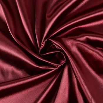 Strečový satén lesklý ostružinový
