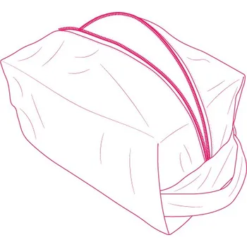 Střih PDF kosmetická taštička Doris-20x10x10