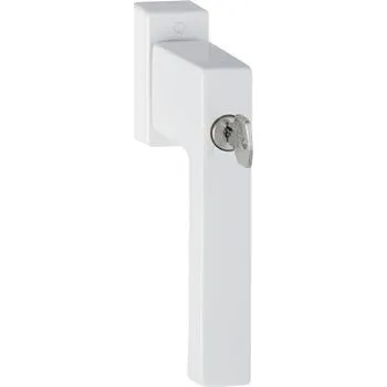 Okenní klika HOPPE okenní klika TOULON, zamykatelná TBT VK 7x37 mm, bílá