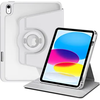 Příslušenství pro tablet VSECHNONAMOBIL 106931 Křišťálový FLEXI 2v1 Zaklápací obal pro Apple iPad (A16) 2025 / iPad 2022 šedý