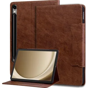 Pouzdro na tablet VSECHNONAMOBIL 106855 KITTY Zaklápěcí pouzdro pro Samsung Galaxy Tab S10 FE+ hnědé