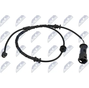 Brzdová destička Výstražný kontakt, opotřebení obložení NTY HCZ-PL-002