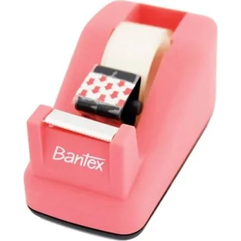 Lepicí páska Odvíječ lepicí pásky Bantex TD 100, růžový