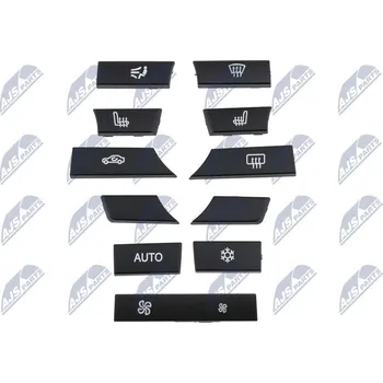 Ovládací prvek, topení/ventilace NTY EWS-BM-102