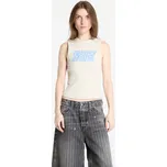 Tílko Tommy Jeans Slim Bubble Tank Top Beige L