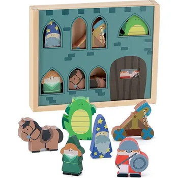 Dřevěná hračka Vilac Dřevěné postavičky - Hrad