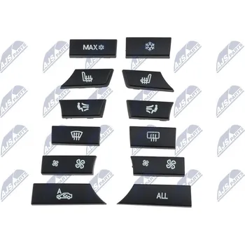 Ovládací prvek, topení/ventilace NTY EWS-BM-106