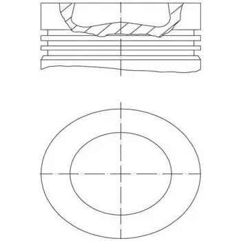 Píst motoru Píst MAHLE 028 PI 00139 000