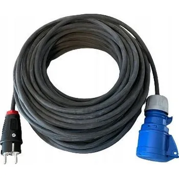 Příslušenství ke karavanu Kabel prodlužovací pro karavany 40m zástrčka E,SCHUKO/CEE zásuvka pryž 3x1.5mm2 IP44/54